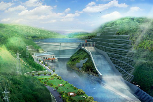 渭南老挝南塔河1号水电站项目